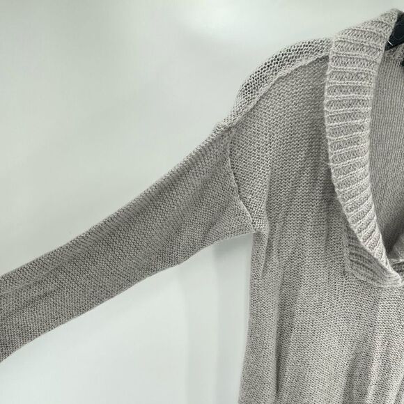 J. Crew dolce shawl collar wool mohair lightweight sweater XS EUC grey - Picture 6 of 12